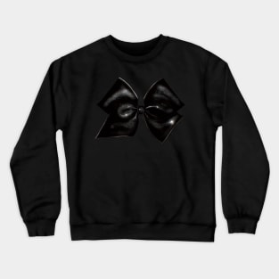 Black Gothic Classic Ribbon ( Colorful Background) Crewneck Sweatshirt